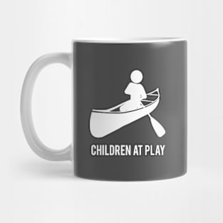 Canoeing Children at Play Mug